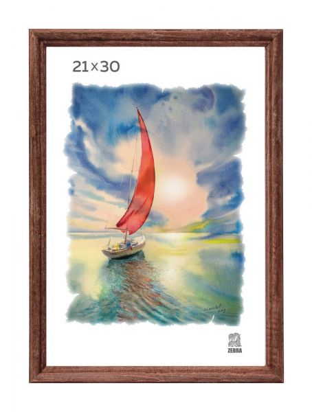 Фоторамка 21*30 дерев Р3-17-02 Зебра (25)