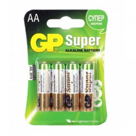 Батарейка GP LR6 Super G-TECH 4шт BL4