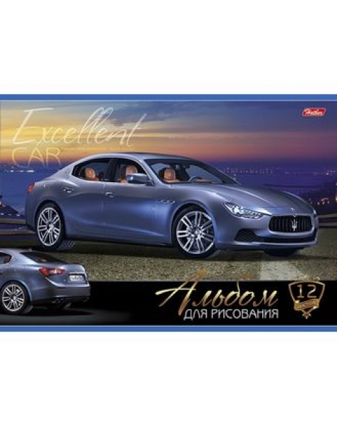 Альбом для рисования 12л "Хатбер" 12А4В АВТОстиль (90)