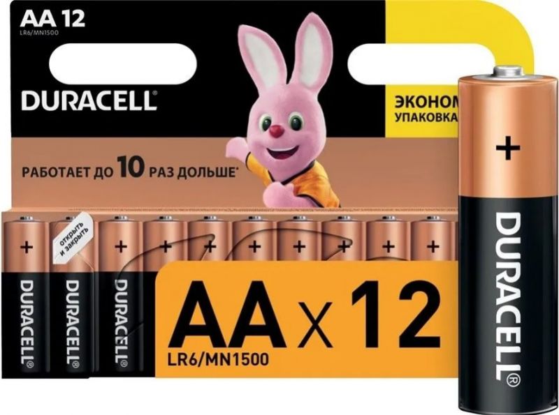 Батарейка Duracell LR6 Basic 12шт