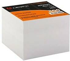 Блок для записей LAMARK 707, 8*8*8см., белая (18)