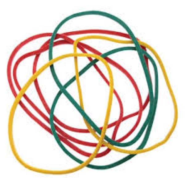 Резинки для банкнот 100г. 60мм Цветные (100)