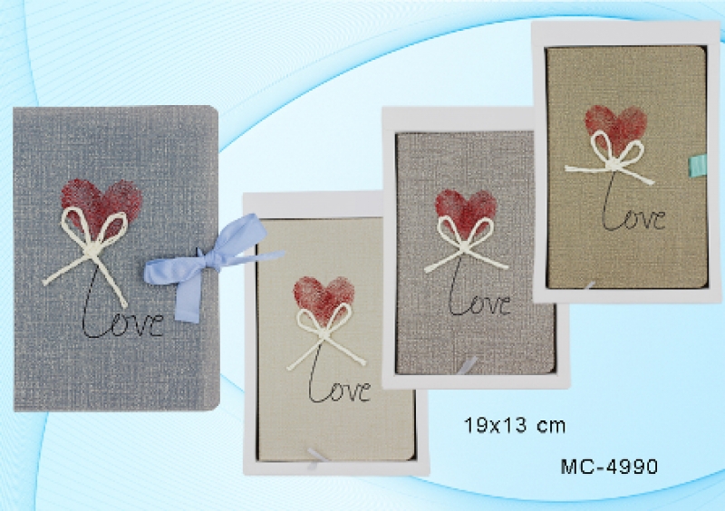 Блокнот 144л А5 "LOVE" в линию 19*13см МС-4990 (72)