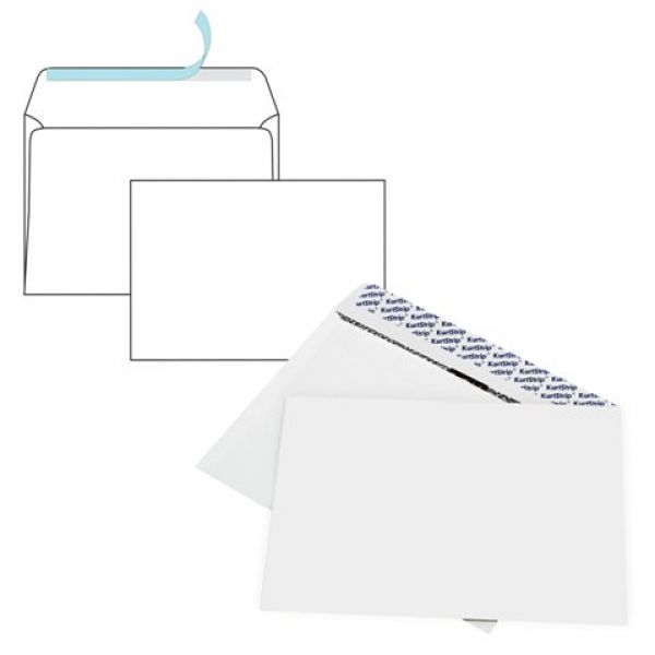 Конверт С5 белый 162х229мм отрывная лента ш/к-70826/770826/1000.1 (1000)