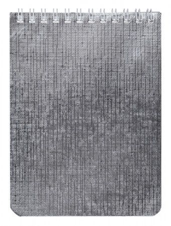 Блокнот 40л А6 "METALLIC" Серебро 40Б6бвВ1гр (6/96)
