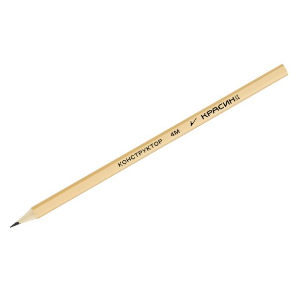 Карандаш "Конструктор" 4М(4B) Красин С-313 (12/144)