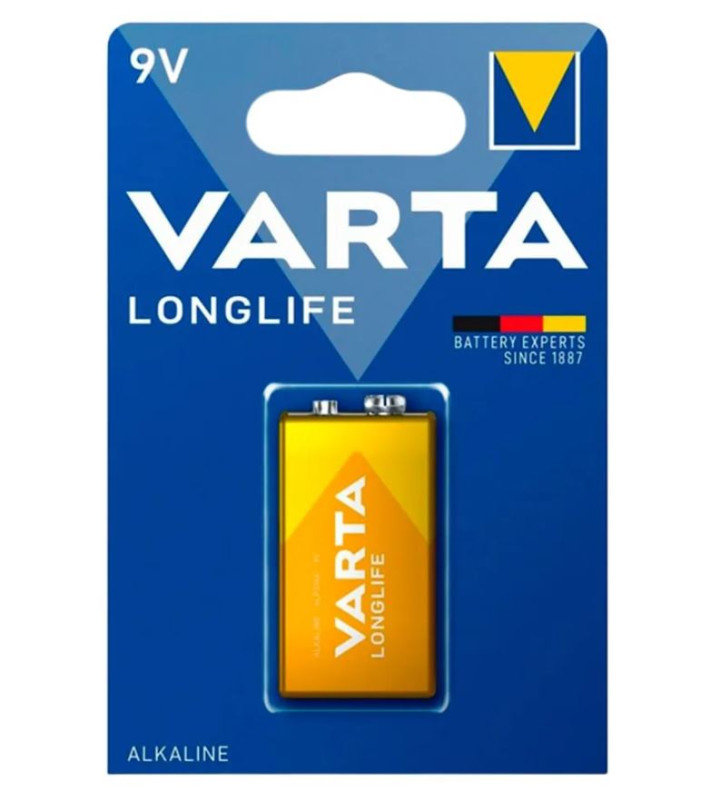 Батарейки 6LR61 VARTA Longlife BL1