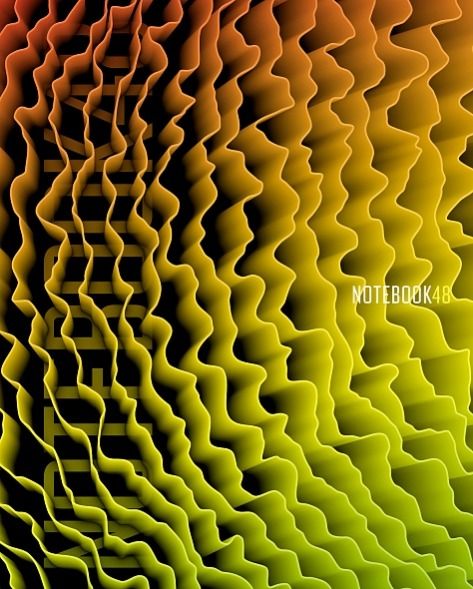 Тетрадь 48л А5 "Mishmash" на скобе, клетка 48Т5D1 (8/80)