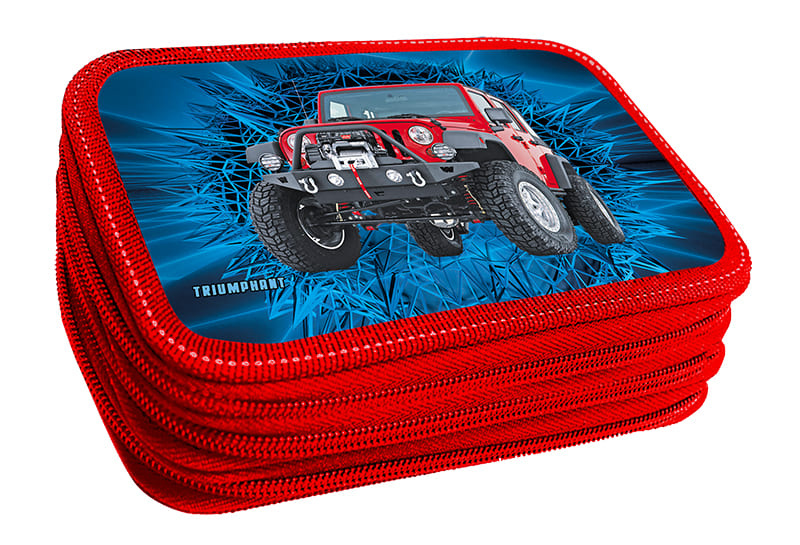 Пенал 3 отделения "Триумфатор" 30П25_3_1234