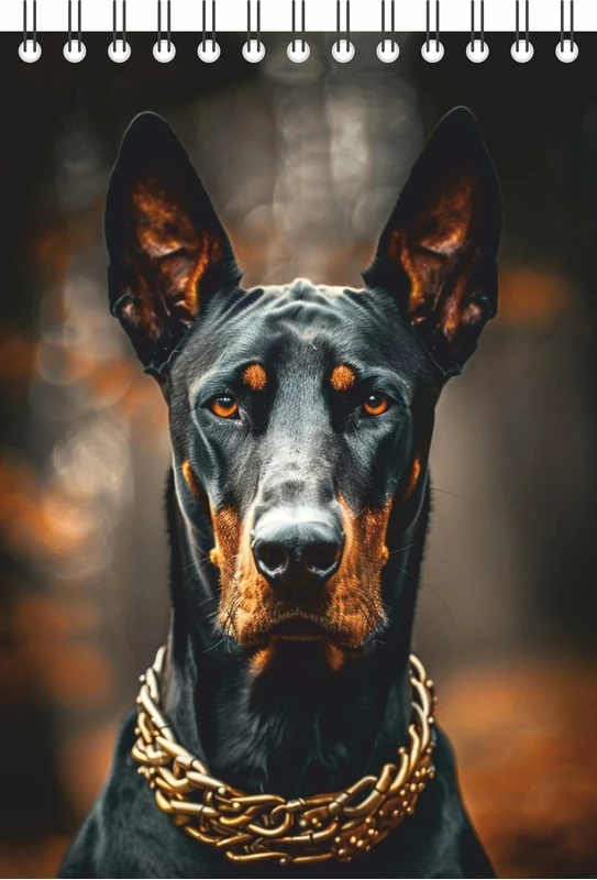 Блокнот 40л А6 "Портрет" на гребне, клетка, LAMARK0308 (10/90)