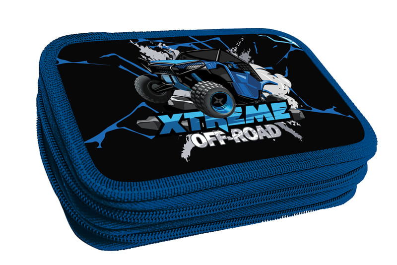 Пенал 2 отделения "Бездорожье" 30п25_1262