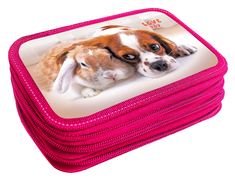 Пенал 3 отделения "Сладкая парочка" 30П26_3_1237