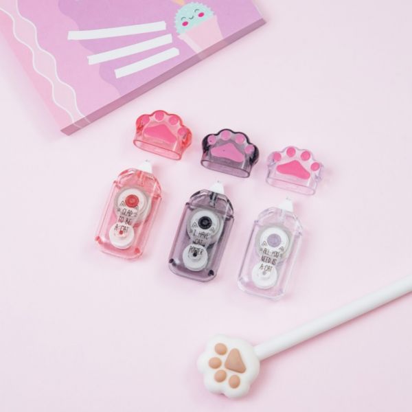 Корректирующая лента MESHU "Say Meow", 5мм*6м, дисплей-бокс, ассорти CT_41266