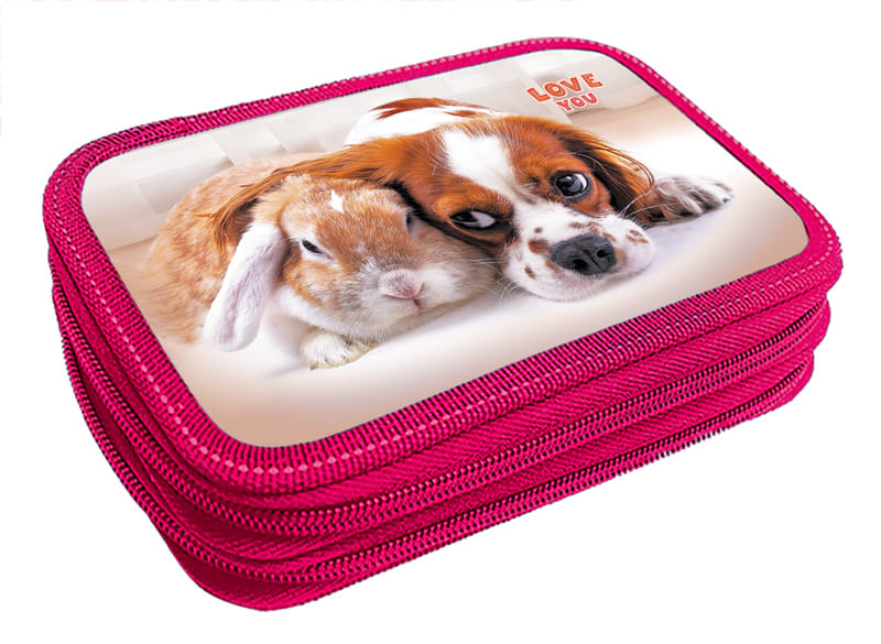 Пенал 2 отделения "Сладкая парочка" 30П26_2_1237