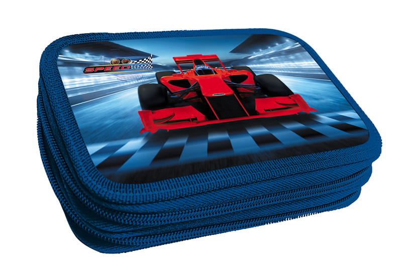 Пенал 2 отделения "Скорость" 30П26_2_1257