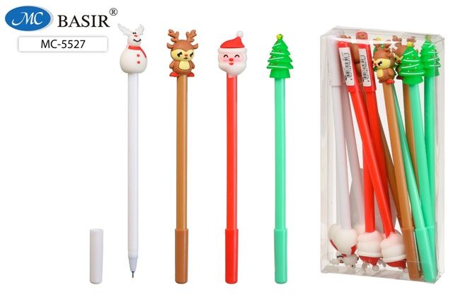 Ручка шарик "НОВОГОДНИЕ" МС-5527 (12)