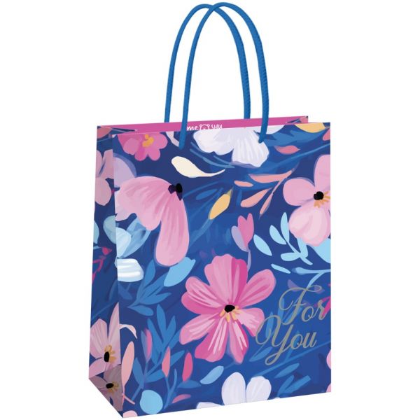 Пакет подарочный 33*42*12см "Flower pattern" MS_61622
