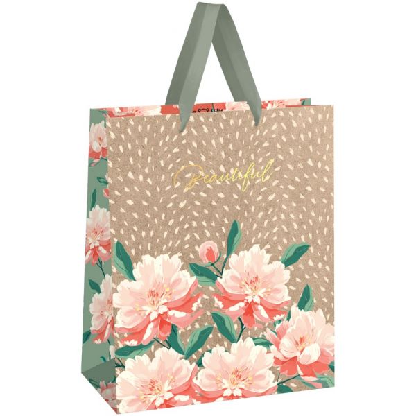 Пакет подарочный 33*42*12см "Flowers" MS_61651