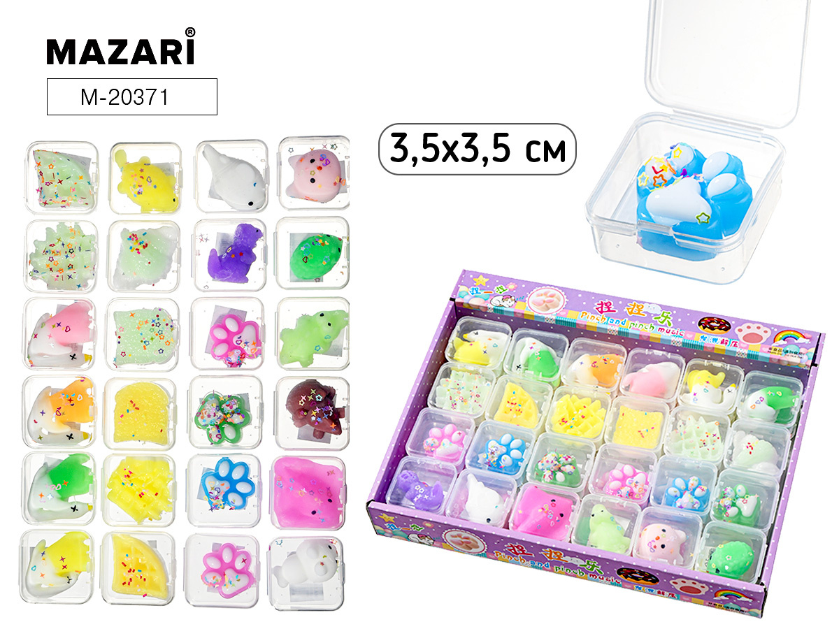 Игрушка-антистресс АССОРТИ М-20371