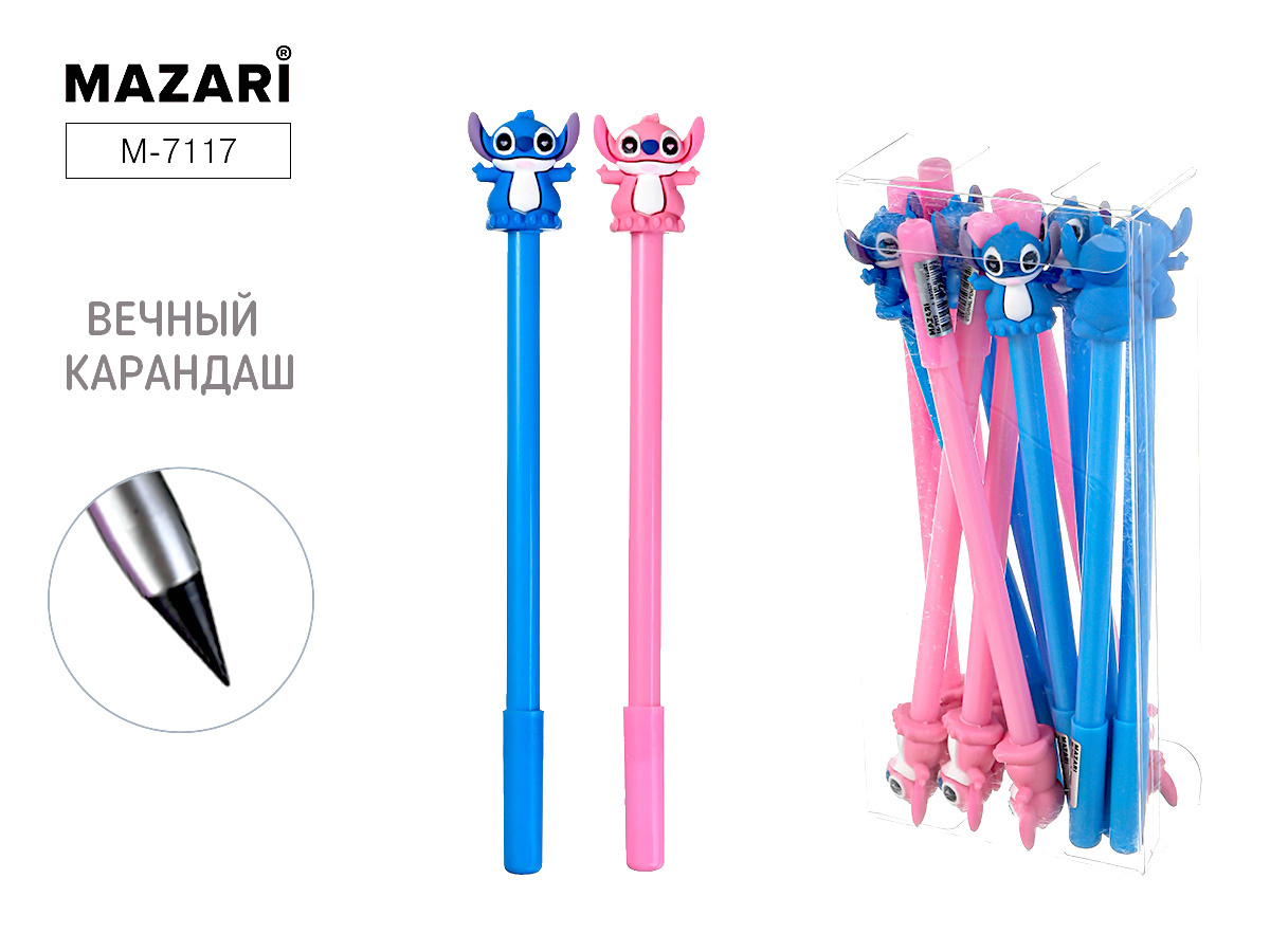 Вечный карандаш УШАСТИК М-7117