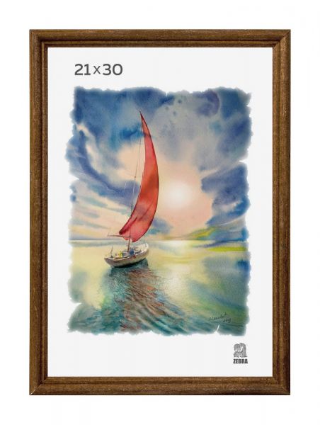 Фоторамка 21*30 дерев Р3-17-01 Зебра (25)